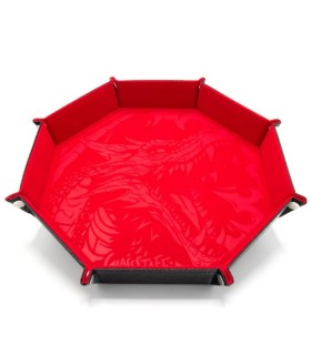 CritStones XL Octagonal Foldable Dice Tray - Dragon Skin...