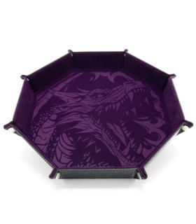 CritStones XL Octagonal Foldable Dice Tray - Dragon Skin...