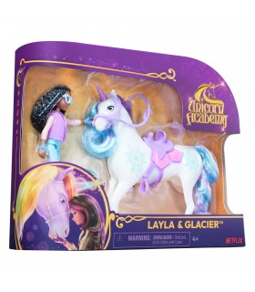 Unicorn Academy - Small Doll Layla & Glacier