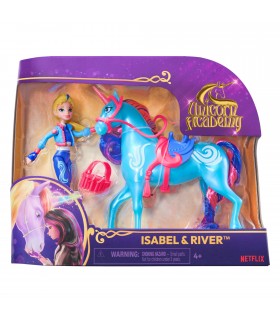 Unicorn Academy - Small Doll Isabel & River