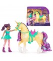 Unicorn Academy - Small Doll Ava & Leaf
