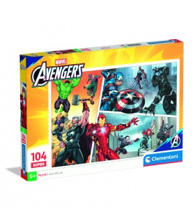  Puzzle da 104 Pezzi Super - Avengers