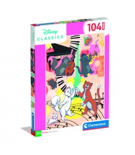  Puzzle da 104 Pezzi Super - Aristogatti