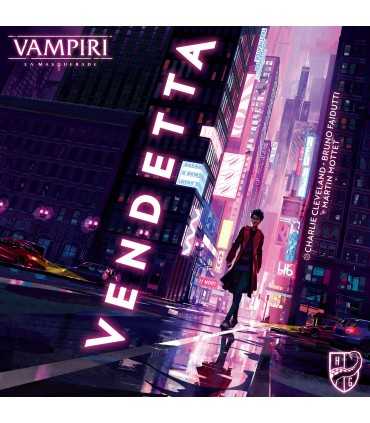Vampiri the Masquerade - Vendetta: Gioco di Carte di Controllo, Bluff e Tradimento per 3-5 Giocatori - Ghenos Games