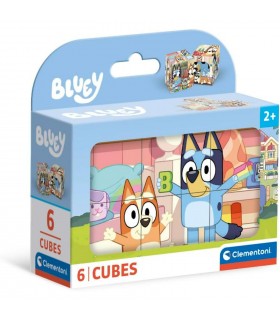  Cubi - 6 Pezzi - Bluey