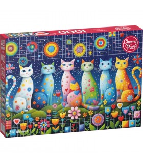 Puzzle da 1000 Pezzi - Cute Whiskers