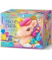 KidzMaker - Dipingi il Tuo Salvadanaio Unicorno Glitter