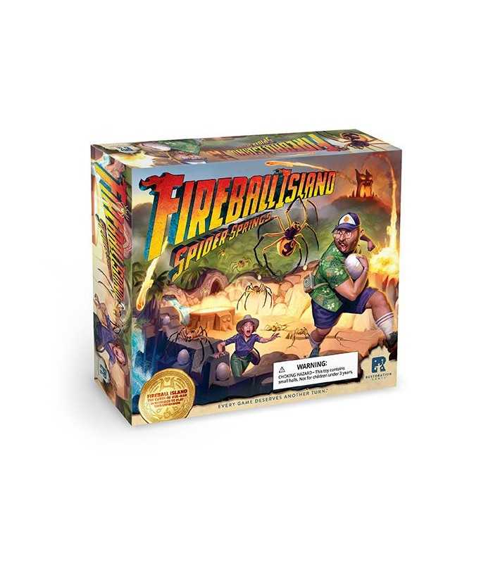 Goliath Games 919445.002 Fireball Island Family Jeux à Partir De 7 Ans Pour 2 A 4 Joueurs Mixte Amz B094js83yf