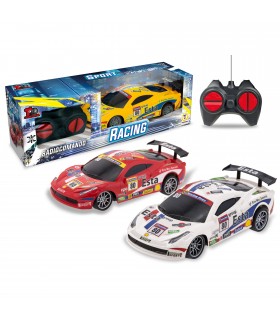 T Control - Radioc. Auto Racing 3 Col. Scala 1:24 27 Mhz