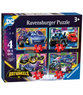 Puzzle 4 in a box - Batwheels