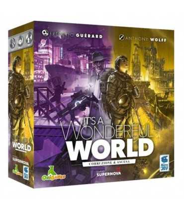 It's a Wonderful World: Corruzione & Ascesa - Gioco di Carte Strategico per 1-7 Giocatori, Espansione Innovativa, 45 Minuti di D