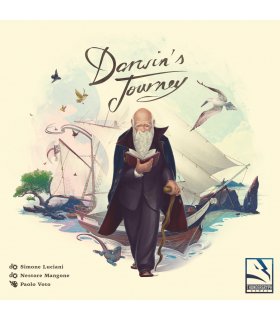 Darwin's Journey - Gioco da Tavolo Strategico di Collocamento Lavoratori, Esplora le Galapagos, 1-4 Giocatori, 90 Minuti