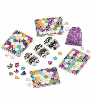 Calico - Gioco di Patchwork Strategico per Famiglie, 1-4 Giocatori, 30 Minuti di Divertimento e Creatività con Gatti!