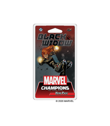 Marvel Champions LCG - Pack Eroe Vedova Nera | Espansione Giustizia con Taskmaster | 1-4 Giocatori