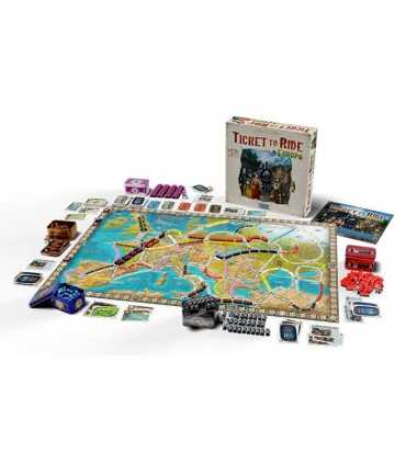 Ticket to Ride: Europa - 15° Anniversario Asmodee | Gioco da Tavolo per 2-5 Giocatori, Divertimento per Famiglie e Collezionist