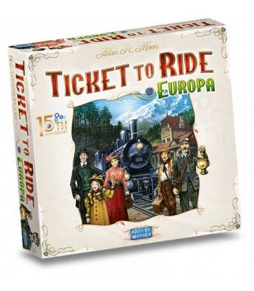 Ticket to Ride: Europa - 15° Anniversario Asmodee | Gioco da Tavolo per 2-5 Giocatori, Divertimento per Famiglie e Collezionist