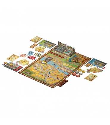Praga Caput Regni - Gioco da Tavolo Strategico Medievale per 1-4 Giocatori - Costruisci Monumenti a Praga, 90 Minuti di Divertim