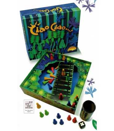 Ciao, Ciao... - Gioco di Bluff Avvincente per Famiglie e Amici | 2-4 Giocatori, 30 Minuti di Divertimento e Strategia!