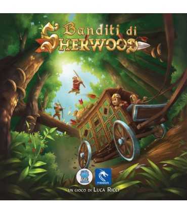**Banditi di Sherwood - Gioco di Carte Strategico per 2-4 Giocatori | Avventura Medievale con Robin Hood | Durata 30 Minuti**