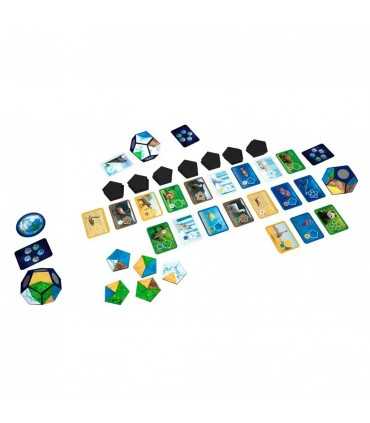 Planet - Gioco di Piazzamento Tessere per Bambini, Avventura Strategica, 2-4 Giocatori, Età 8+, Divertimento Ecologico di 35 Mi