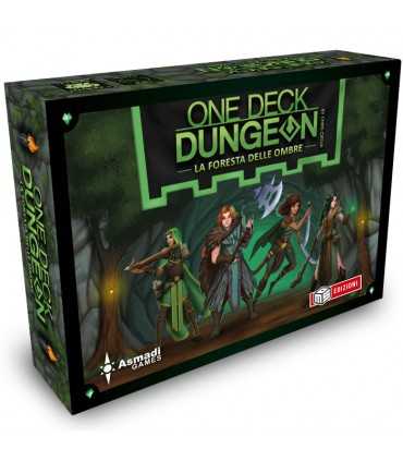 One Deck Dungeon: La Foresta delle Ombre - Espansione per 1-2 Giocatori, Gioco Cooperativo e Strategico 40 Minuti