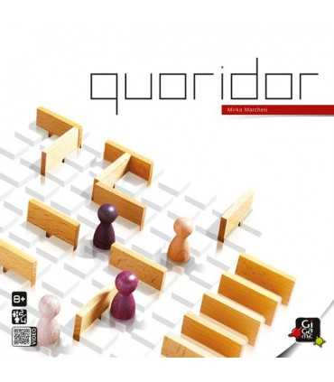 Quoridor di Ghenos Games - Gioco Strategico per Bambini, 2-4 Giocatori, 15 Minuti di Divertimento, Sviluppa Strategia e Pensiero