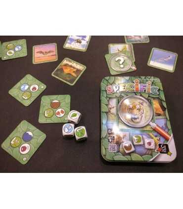 Specific - Gioco Educativo di Ghenos Games per Bambini e Adulti, Divertimento con Animali e Dadi, 2-10 Giocatori
