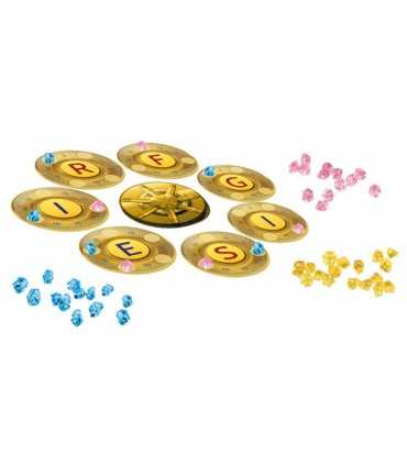 Word Bank - Gioco di Parole Strategico per Famiglie e Amici, 2-5 Giocatori, Divertimento in 15 Minuti, Età 8+ - Ghenos Games