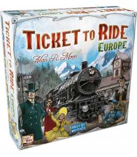 Ticket to Ride: Europa - Gioco da Tavolo Strategico per Famiglie, 2-5 Giocatori, 60 Minuti, di Alan R. Moon, Italiano - Asmodee