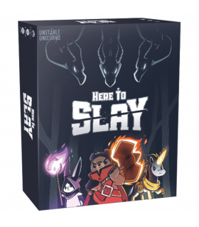 Here to Slay - Gioco di Carte Strategico Fantasy per Famiglie | 2-6 Giocatori | Avventure, Combattimenti e Magia!