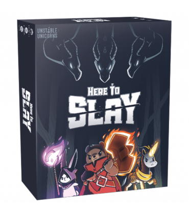 Here to Slay - Gioco di Carte Strategico Fantasy per Famiglie | 2-6 Giocatori | Avventure, Combattimenti e Magia!