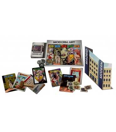 "Modern Art - Gioco di Aste Strategico di Reiner Knizia per 3-5 Giocatori, 45 Minuti di Divertimento"