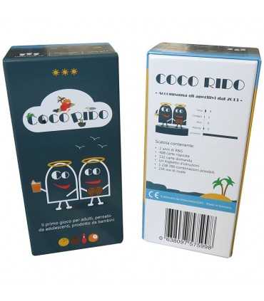 Coco Rido - Gioco di Carte Divertente per Feste e Aperitivi, da 3 a 12 Giocatori, Risate Garantite!