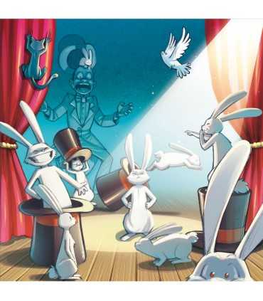 Magic Rabbit - Gioco da Tavolo Cooperativo di Strategia e Deduzione per 1-4 Giocatori, Divertimento per Famiglie e Amici!