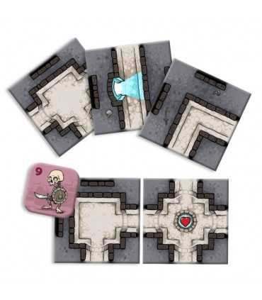Karak - Gioco di Avventura Dungeon Crawler per Famiglie | 2-5 Giocatori, Rigiocabilità Illimitata, 45 Minuti di Divertimento!