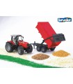 Trattore Massey Ferguson 7480 con Rimorchio