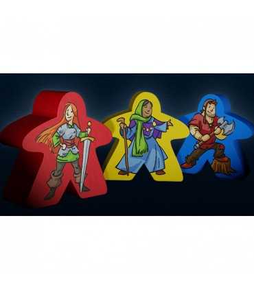 Carcassonne - 20° Anniversario: Gioco di Piazzamento Tessere per Famiglie, Strategia Divertente per 2-5 Giocatori da Giochi Uni