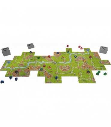 Carcassonne - 20° Anniversario: Gioco di Piazzamento Tessere per Famiglie, Strategia Divertente per 2-5 Giocatori da Giochi Uni