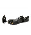 Hollywood Rides - Batman: Batmobile del 1989 con Batman (Scala 1:24)