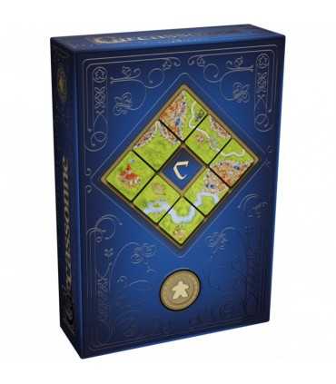 Carcassonne - 20° Anniversario: Gioco di Piazzamento Tessere per Famiglie, Strategia Divertente per 2-5 Giocatori da Giochi Uni