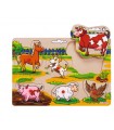 Eichhorn - Puzzle Pin cm.30x20,7- 6 asst