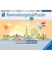 Puzzle da 1000 Pezzi Panorama - Un Giorno a Parigi