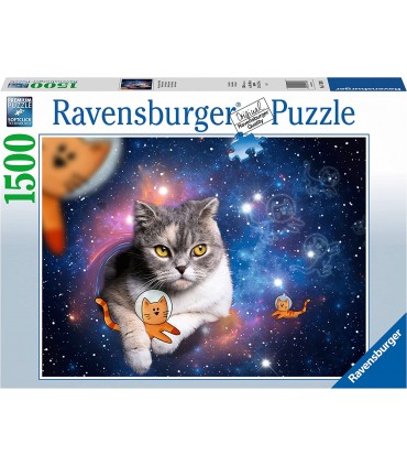 Puzzle da 1500 Pezzi - Gatto nello Spazio