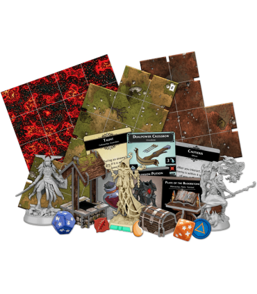 Descent: Leggende delle Tenebre - Gioco da Tavolo Cooperativo in Terrinoth, Avventure Epiche per 1-4 Giocatori!
