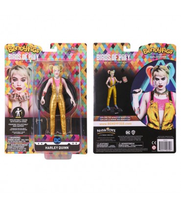 DC Comics - Toyllectible Bendyfigs: Harley Quinn Birds of Prey