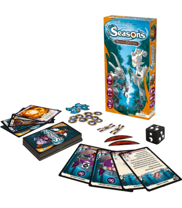 Seasons - Path of Destiny: Espansione Strategica per 2-4 Giocatori, 20 Nuove Carte Potere e Avventure nella Foresta di Argo