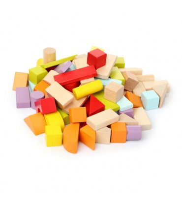 Set Costruzioni in Legno - Blocchi per Bambini: La Grande Città