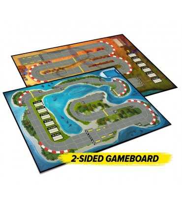 Downforce: Wild Ride - Espansione di Giochi Per Famiglia con Piste 3D, Animali Selvatici e Sfide per 2-6 Giocatori!