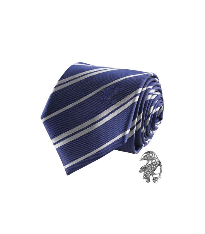 Harry Potter Cravatta Deluxe con Spilla Corvonero Gadget