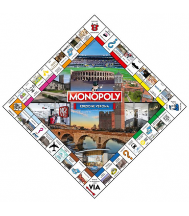 Monopoly Verona - Ed. Italiana